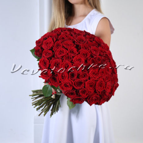 Аренда букета из 101 розы для фото, аренда букета, прокат букета, доставка цветов Москва